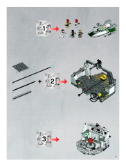 LEGO 7754 instructions page 3 – build guide