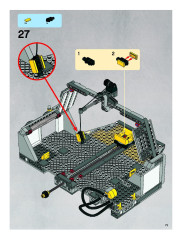 LEGO 7754 instructions page 73 – build guide