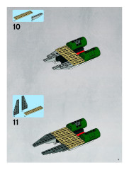 LEGO 7754 instructions page 9 – build guide