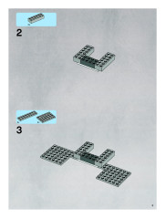 LEGO 7754 instructions page 3 – build guide