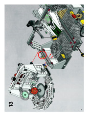 LEGO 7754 instructions page 41 – build guide