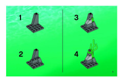 LEGO 7770 instructions page 3 – build guide