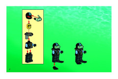 LEGO 7773 instructions page 2 – build guide