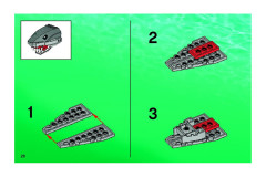 LEGO 7773 instructions page 28 – build guide