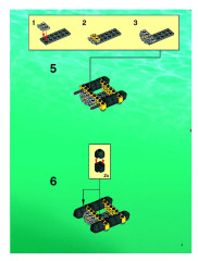 LEGO 7775 instructions page 5 – build guide