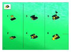 LEGO 7775 instructions page 72 – build guide