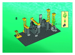 LEGO 7775 instructions page 8 – build guide