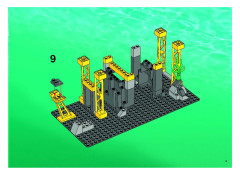 LEGO 7775 instructions page 9 – build guide