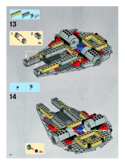 LEGO 7778 instructions page 18 – build guide