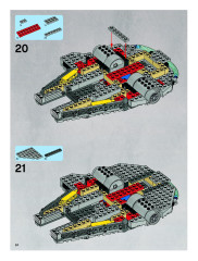 LEGO 7778 instructions page 24 – build guide
