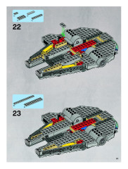 LEGO 7778 instructions page 25 – build guide