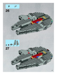 LEGO 7778 instructions page 27 – build guide