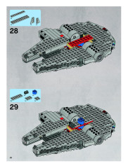 LEGO 7778 instructions page 28 – build guide