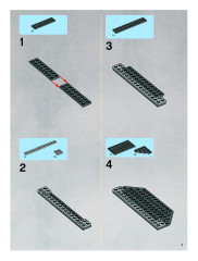 LEGO 7778 instructions page 3 – build guide