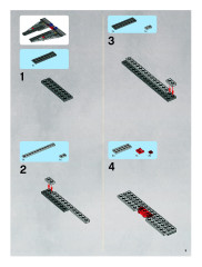 LEGO 7778 instructions page 5 – build guide