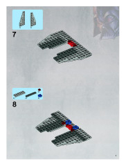 LEGO 7778 instructions page 7 – build guide