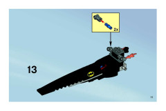 LEGO 7779 instructions page 11 – build guide