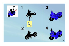 LEGO 7779 instructions page 3 – build guide
