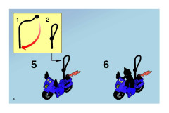 LEGO 7779 instructions page 4 – build guide