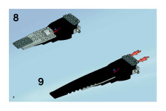 LEGO 7779 instructions page 8 – build guide