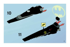 LEGO 7779 instructions page 9 – build guide