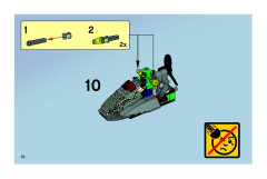 LEGO 7780 instructions page 10 – build guide