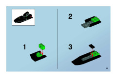 LEGO 7780 instructions page 11 – build guide