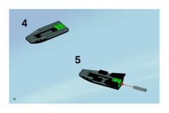 LEGO 7780 instructions page 12 – build guide