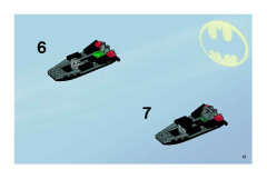 LEGO 7780 instructions page 13 – build guide