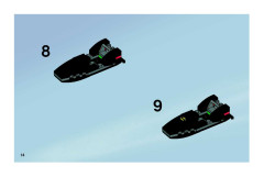 LEGO 7780 instructions page 14 – build guide