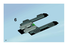 LEGO 7780 instructions page 22 – build guide