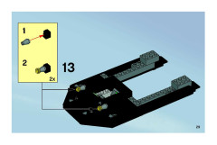 LEGO 7780 instructions page 29 – build guide
