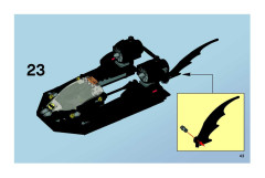 LEGO 7780 instructions page 43 – build guide