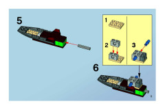 LEGO 7780 instructions page 5 – build guide