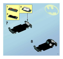 LEGO 7781 instructions page 11 – build guide