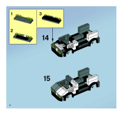 LEGO 7781 instructions page 14 – build guide