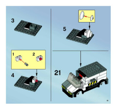 LEGO 7781 instructions page 19 – build guide