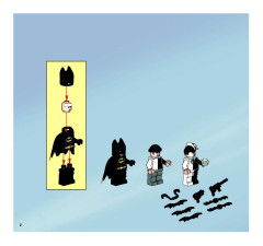 LEGO 7781 instructions page 2 – build guide