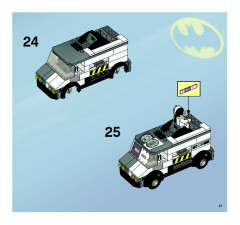 LEGO 7781 instructions page 21 – build guide