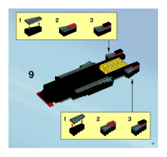 LEGO 7781 instructions page 27 – build guide