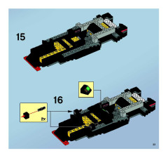 LEGO 7781 instructions page 33 – build guide