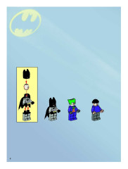 LEGO 7782 instructions page 2 – build guide