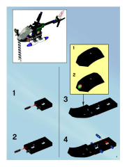 LEGO 7782 instructions page 3 – build guide