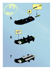 LEGO 7782 instructions page 4 – build guide