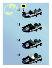 LEGO 7782 instructions page 6 – build guide
