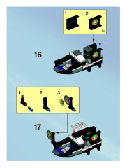 LEGO 7782 instructions page 7 – build guide