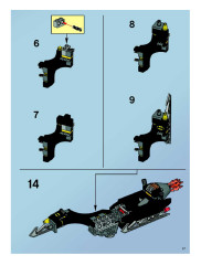 LEGO 7783 instructions page 17 – build guide