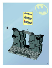LEGO 7783 instructions page 25 – build guide