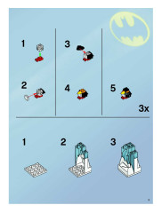 LEGO 7783 instructions page 3 – build guide