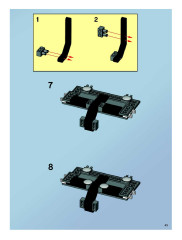 LEGO 7783 instructions page 43 – build guide